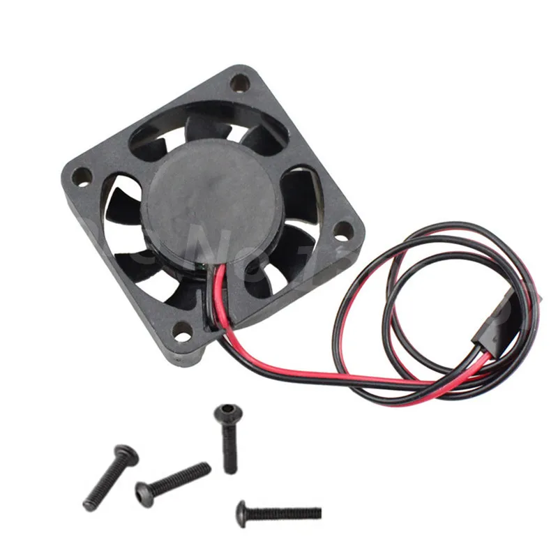 High Speed Double Bearing Strong Wind Motor ESC Cooling Fan 25mm 30mm 40mm for RC Crawler Car Short-Course Monster Truck