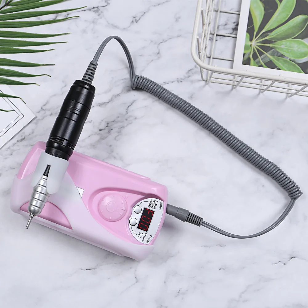 

Electric Nail Drill Manicure Machine Apparatus for 30000RPM Manicure Pedicure Nail File Tools Drill Polish Bits Tools Kits