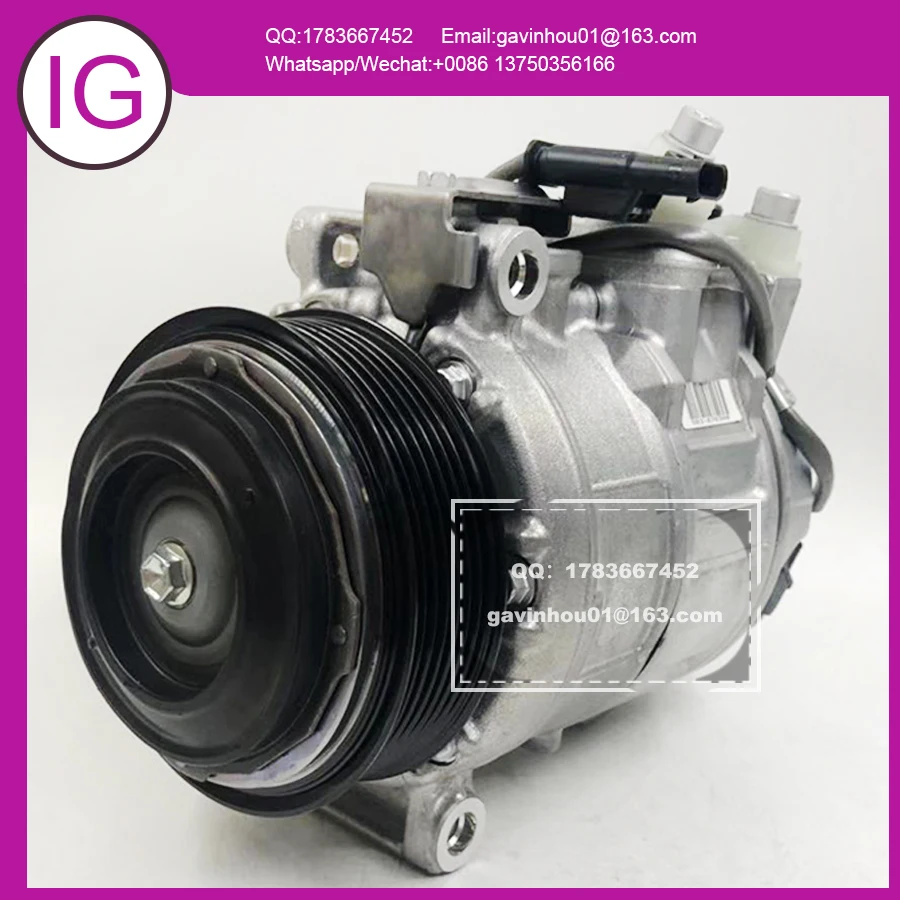 

Free Shipping Brand New Auto AC A/C For Mercedes-Benz Compressor 7PK Mercedes Benz S600ML450 115MM
