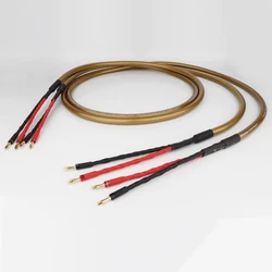 Cardas Hexlink Golden Five 5-C 10AWG OCC Hi Fi Speaker cable HIFI Audiophile Cable banana to banana plug connector