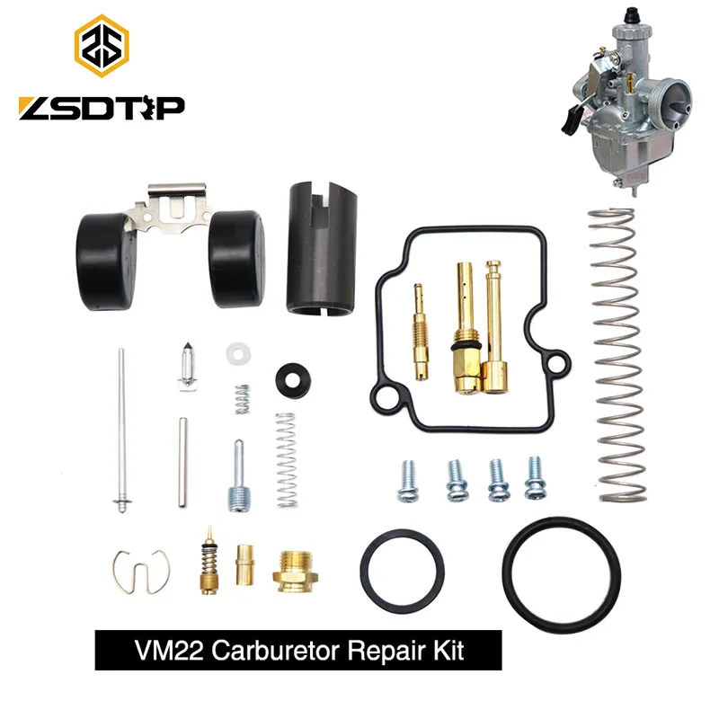 ZSDTRP zestawy naprawcze gaźnika motocyklowego uszczelka płytki strumieniowe dla Mikuni VM22 Carb gaźnik część VM22 zestawy naprawcze PZ26