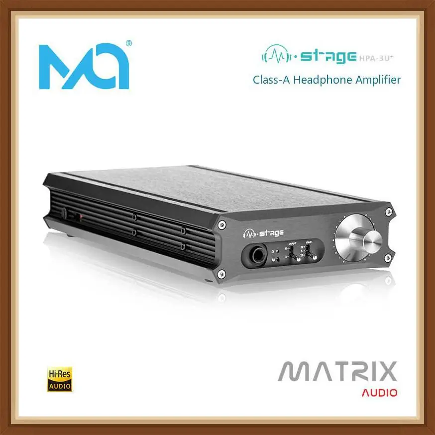 

Matrix M-Stage HPA-3U Class A Headphone Amplifier HPA-3U USB DAC Decoder