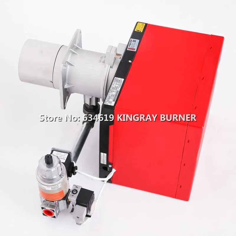 RIELLO LPG / NG Gas Fired Burner Propane Oven Burner Industrial Natural Gas Heating Heater With Solenoid Valve