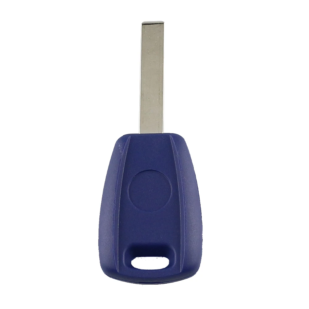 YIQIXIN per Fiat Punto Bravo Doblo Palio Albea Seicento Stilo Remote Car Key Shell Cover Case 1 Button Blue Black Key Housing