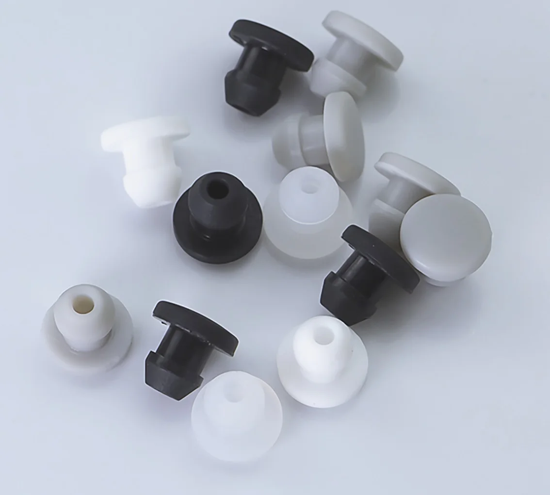 Silicone Rubber Hole Caps 4.5mm to 50.6mm T Type Plug Cover Snap-on Gasket Blanking End Caps Seal Stopper