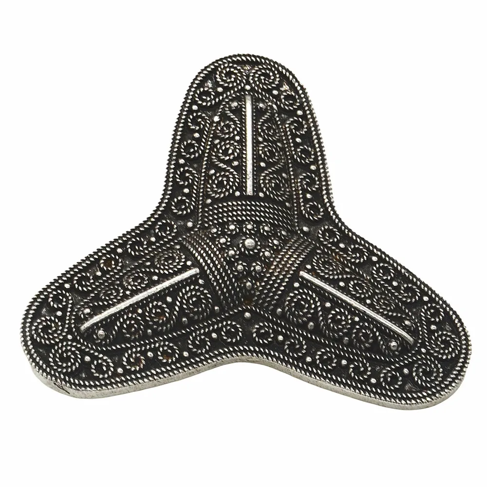 Nostalgia Viking Brooch Nordic Amulet Sweden Scandinavian Wicca Vintage Jewelry Punk Accessories Brooches For Women Men