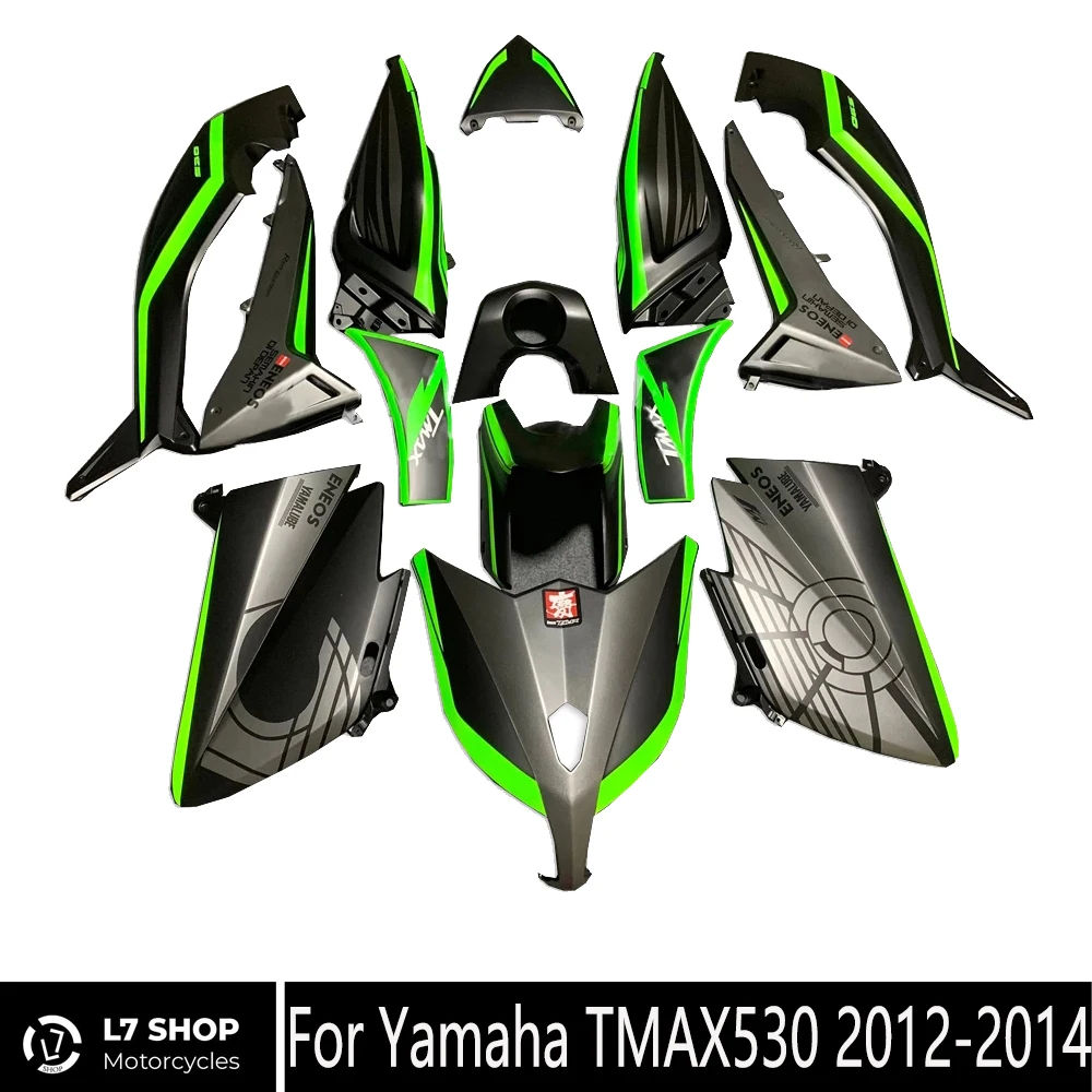 

Motorcycle Full Fairing Kit ABS Injection Molded Customizable For YAMAHA Tmax 530 2012 2013 2014