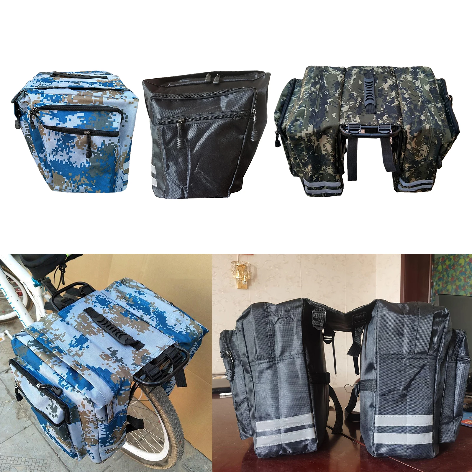 Multifunctional Pannier Bag for Bike Top Case Pannier Bag Side Bag