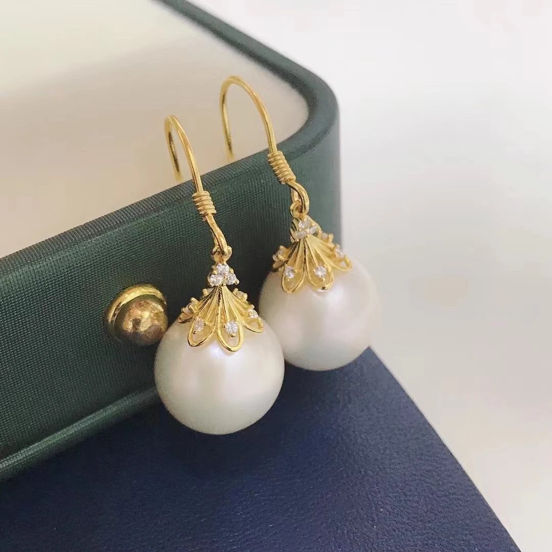 

NEW Style 925 Sterling Silver Earrings Findings Settings Base Mountings Parts Mounts for Coral Pearls Agate Crystal Stones Beads