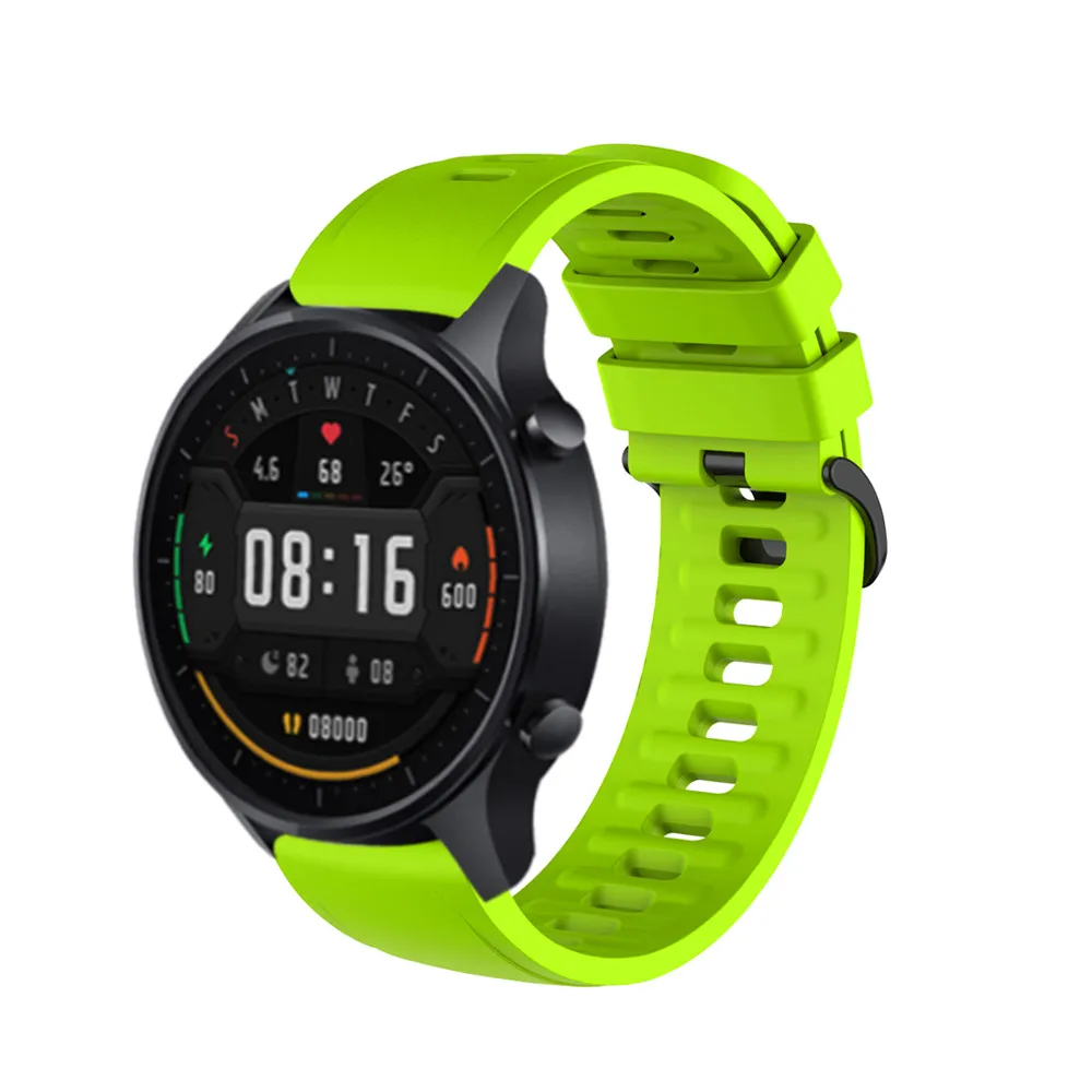 Sport-Silikonarmband für Xiaomi Watch 5 2 Pro S5 S4 S3 S2 S1 Pro Active 22mm Uhrenarmband für Mi Watch Color Miwatch Color2 Correa – Detail 12
