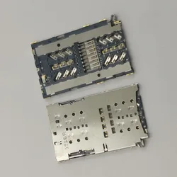 1-5Pcs Reader Sim Card Socket For Samsung Galaxy Note10 Note 10 Plus Lite N976 N970 N9760 N9700 N770 Slot Tray Holder Connector