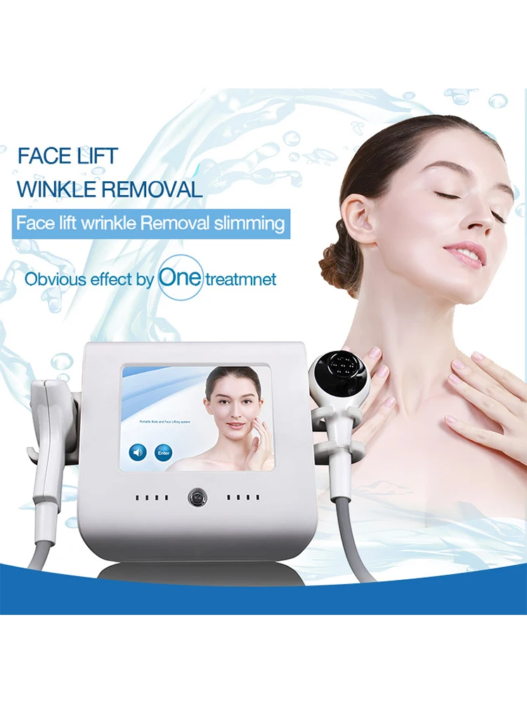 2 In 1 Fractional RF and Thermolift RF Remove Wrinkle Treatment Cavitation Face Lifting Body Tightening Machine