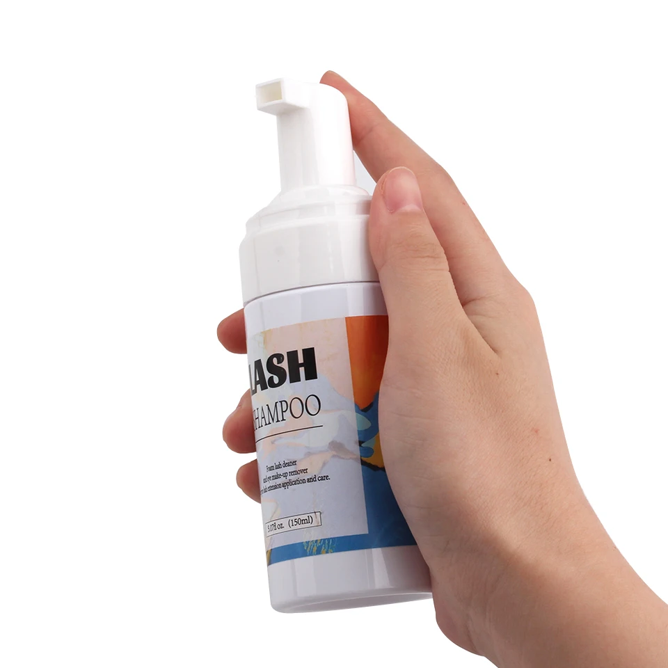 100 ml Wimpernverlängerungs-Shampoo, Augenlid-Schaumreiniger, Waschen für Verlängerungen, natürliche Wimpern, Make-up, Mascara-Entferner, professionell