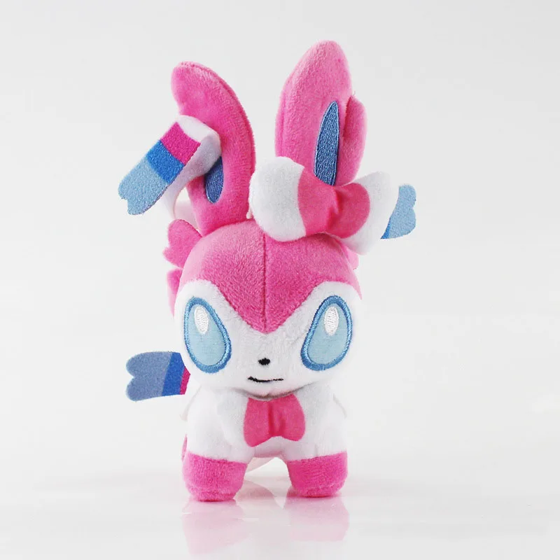 13cm Pokemon Eevee Sylveon Leafeon Vaporeon Jolteon Flareon Umbreon Espeon Glaceon Plush Toy Stuffed Plush Doll Gift Children