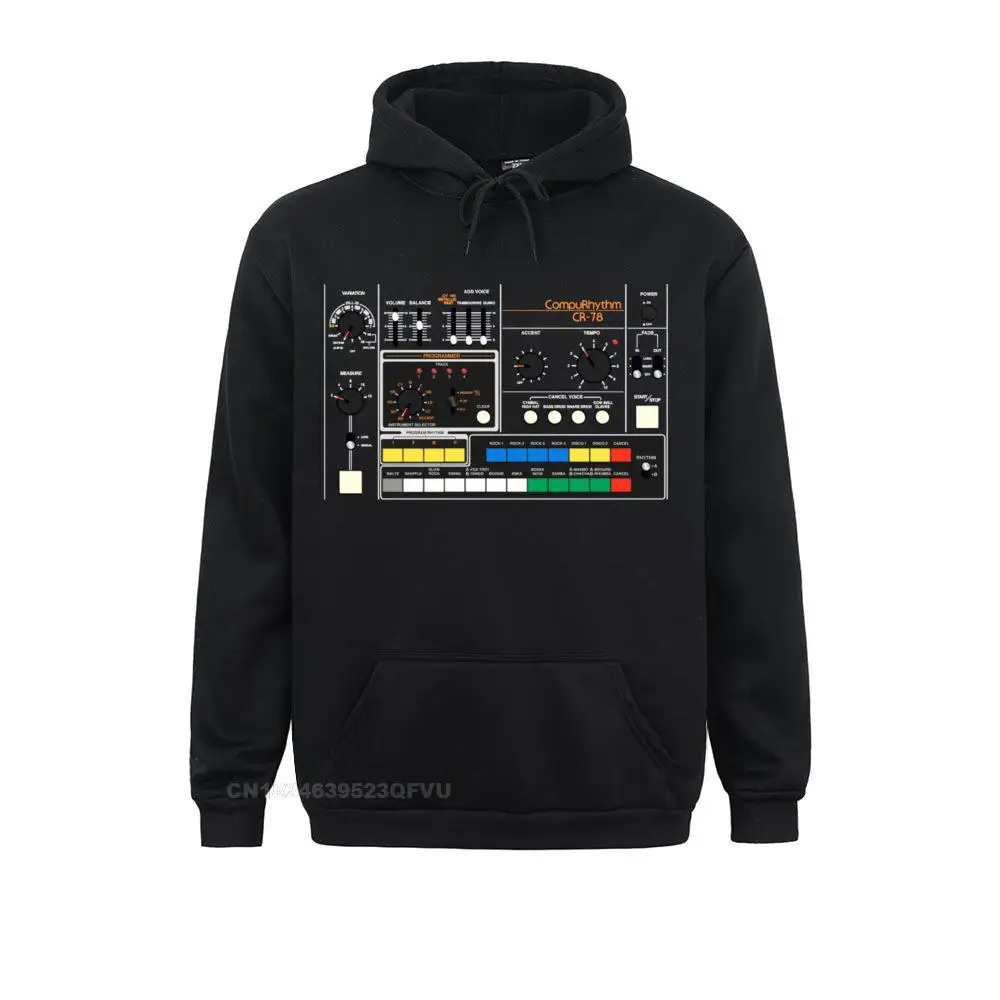 Men's Hoodies Synthesizer Beat Boxer Casual Women Cotton Anime Fitness Tight Sweahoodies Summer Sweater Man