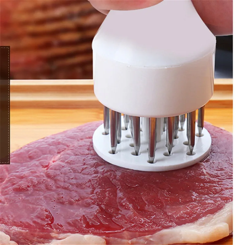 Meat Tenderizer Ultra Sharp Needle Stainless Steel Blades for Steak Pork Beef Fish Tenderness Cookware Kitchen Tools