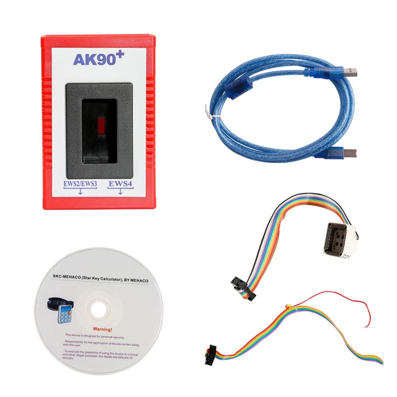 

AK90+ AK90 Plus Auto Key Programmer For BMW EWS2/3/4 Sys Car Key Programming Tool