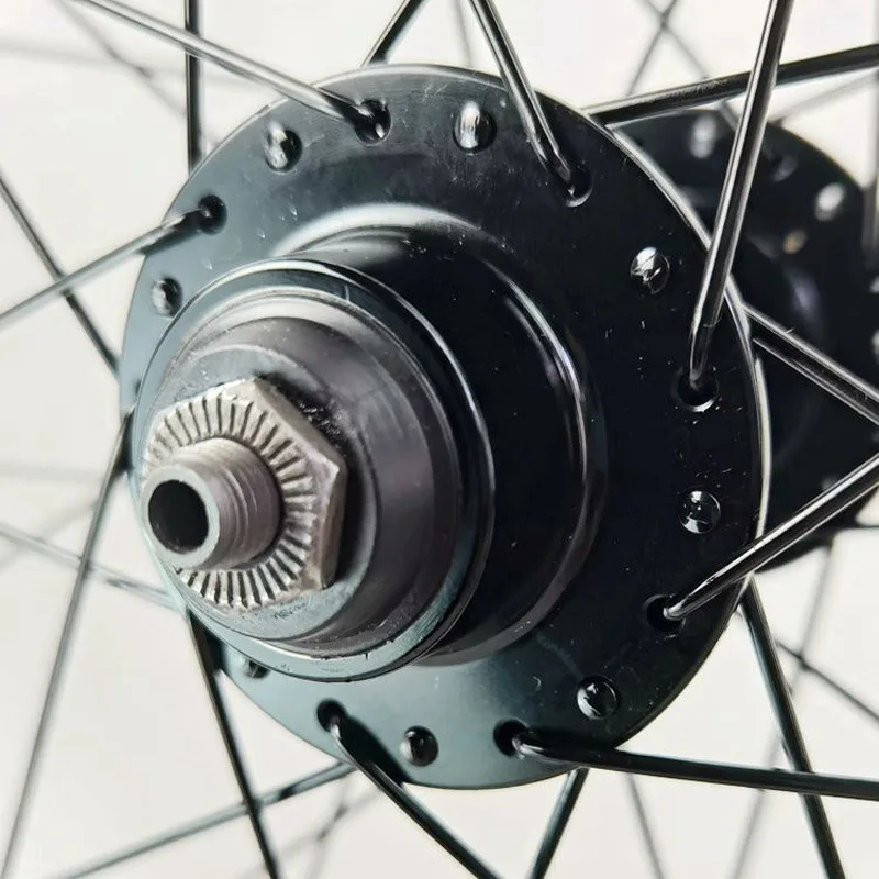 Fat Bike Front Wheel, Disc Brake, 36 Holes, QR 9*135mm, THRU 15X135mm Rims Width 80mm, Ebike Wheel, 20x4.0 26x4.0 Inch