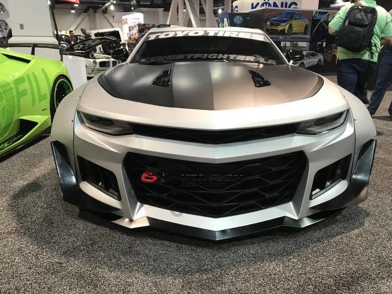 Applicable to American Mp Chevrolet Camaro Hornet Refits Zl1 Bar Surround Lip Middle Net the Front Bumper