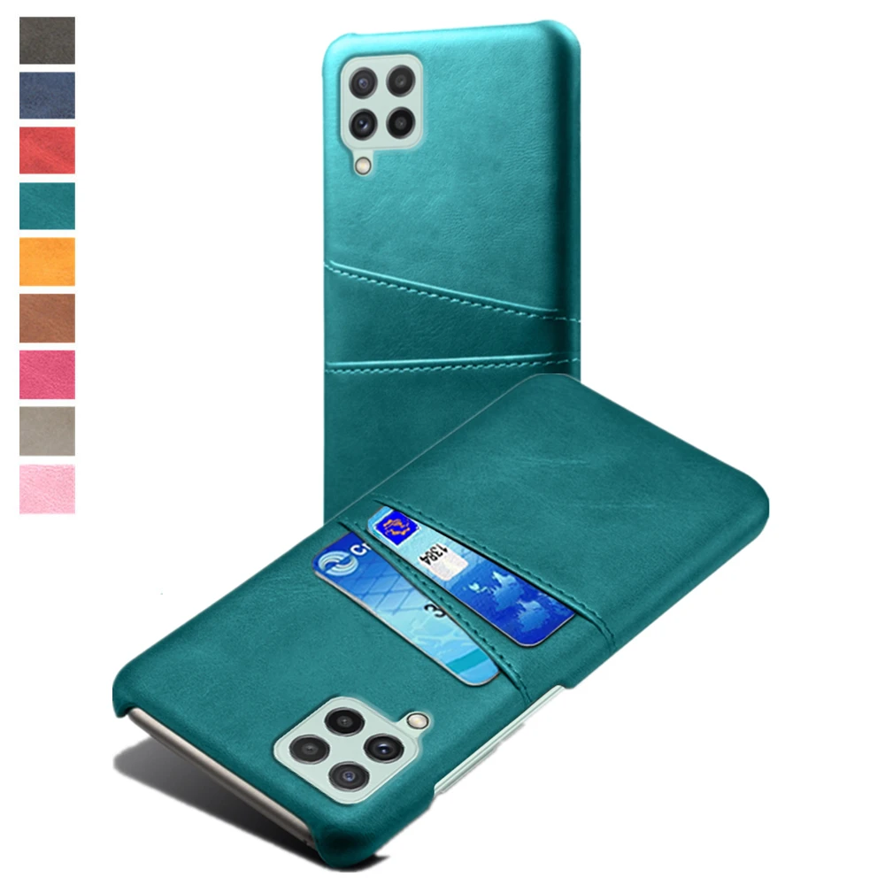 

For Samsung Galaxy A22 A02 A02s A12 A11 Coque Luxury PU Leather Card Slots Wallet Cover For Samsung M02 M02s A 12 22 Case Funda
