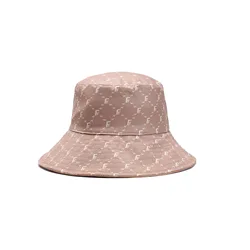 Summer dome satin sunscreen bucket hat with large brim, monogram printed double-sided sunshade fisherman hat