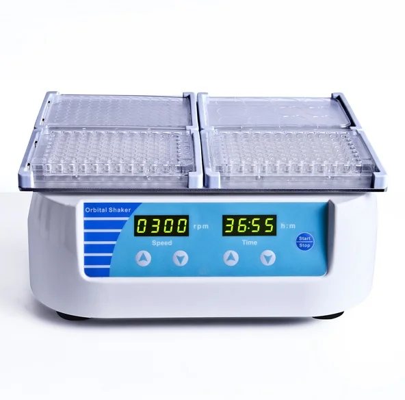 MIX-1500 Lab Microplate Shaker for PCR Plates, Speed Range 300 ~ 1500rpm, Orbit 3mm