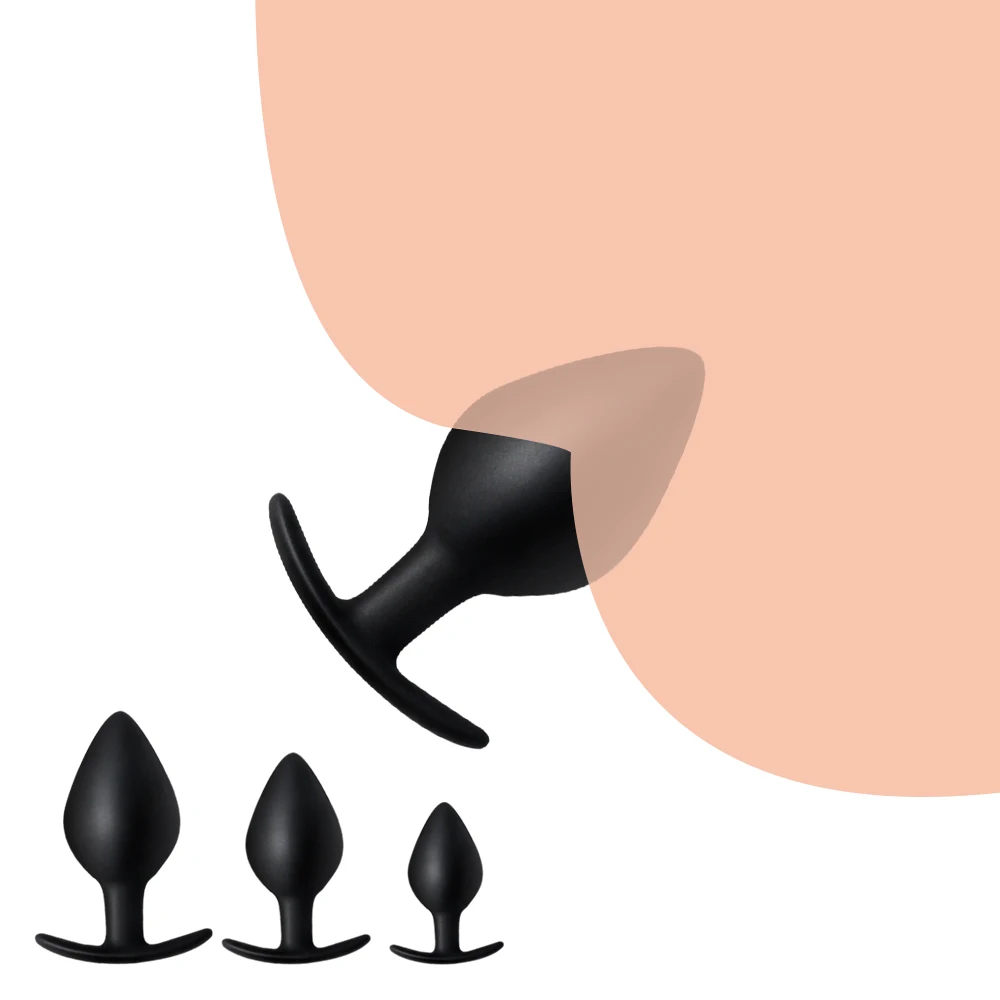 3pcs Silicone Butt Anal Plug Sex Toys For Men Women Mini Dildo Prostate Massager bdsm Toy Adult Anal Butt Plug Sex Products