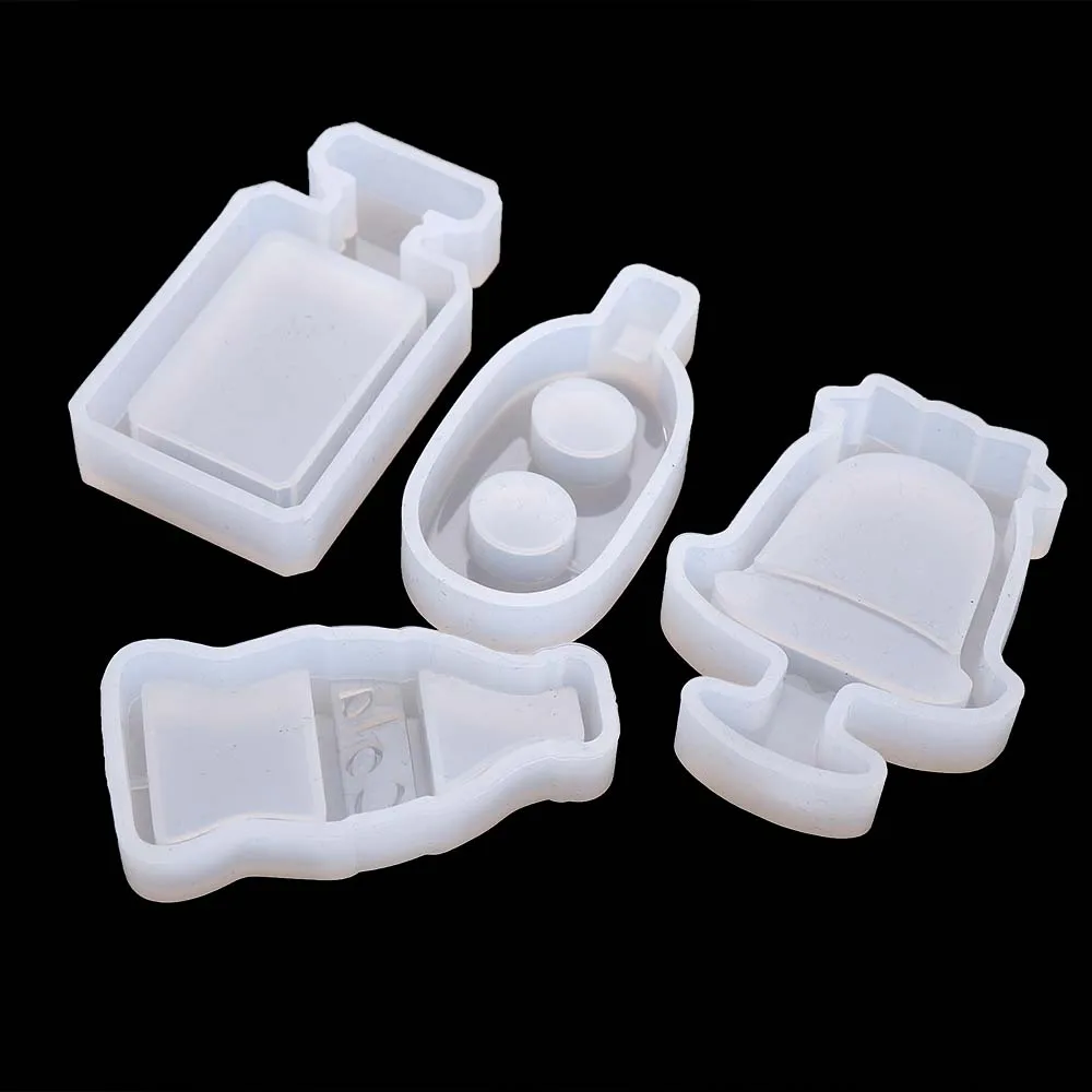 DIY Multiple Style Jewelry AccessoriesTools Mold Silicone DrinkBottle Cola Ice CreamMoulds Used For Mobile Phone Case Decoration