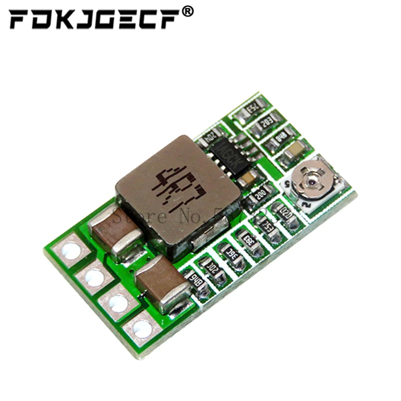 Mini DC-DC 12-24V do 5V 3A obniżanie mocy moduł zasilający napięcia przetwornica regulowany 97.5% 1.8V 2.5V 3.3V 5V 9V 12V