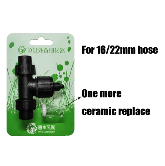 HONGYI Super CO2 Diffusor Zerstäuber 4 In 1 Externe Aquarium Überprüfen Ventil Blase Zähler Ersetzen Keramik – Detail 8