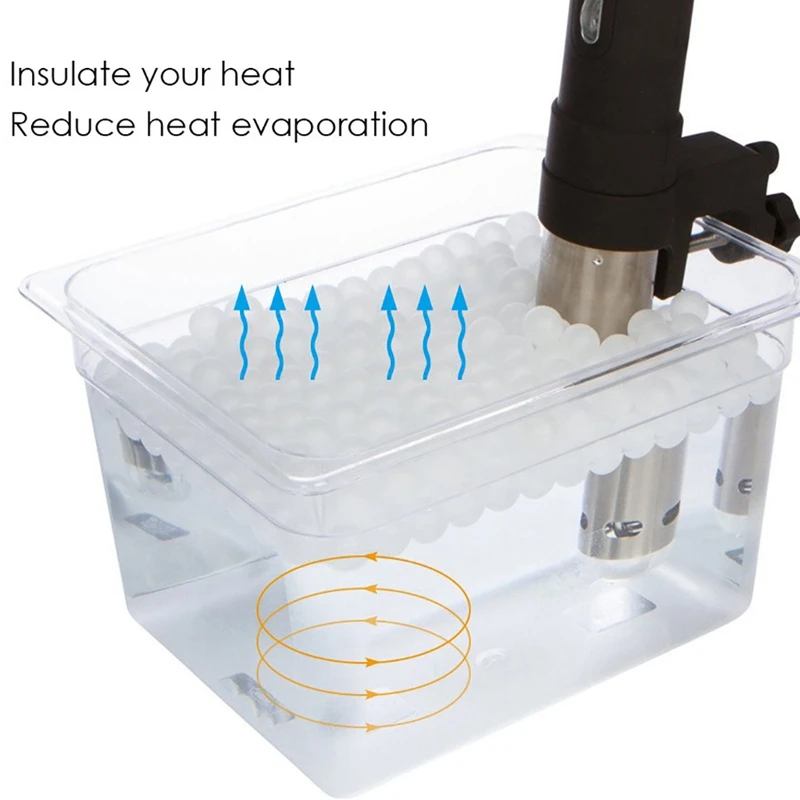 Sous Vide-250 كرة مع كيس تجفيف ، خالية من BPA ، للطبخ في الحمام المائي ، لـ Anova Joule ، 20 مللي متر