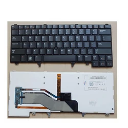 SP/US/RU Keyboard with Backlit For DELL E6420 E5420 E5430 E6220 E6320 E6330 E6440 E6430S E6230 E6430 P38G P25G P15G P16G