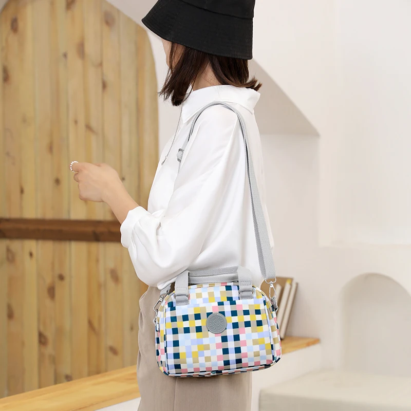 New Small Women Shoulder bag High Quality Soft Female Messenger Bag Ladies Nylon portable Phone CrossBody Bag tote Handbag