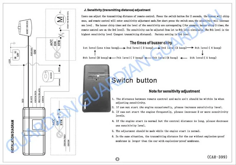24V Truck Immobilizer RFID Wireless Security System Immobilizer Engine Automatic Lock Anti-Theft Alarm Device