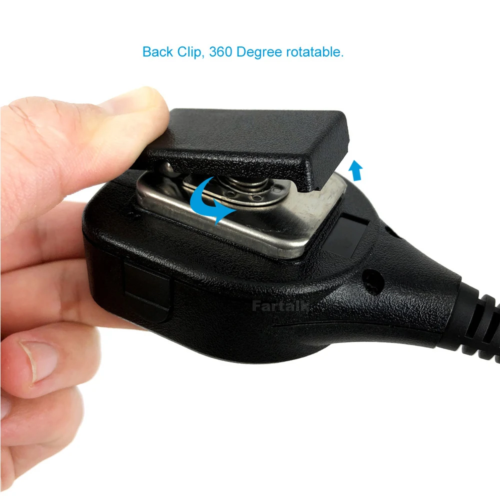 1 Pin Handheld Speaker MIC Microphone for YAESU VERTEX VX-1R/2R/3R VX-300/160 FT1DR FT2DR Radios