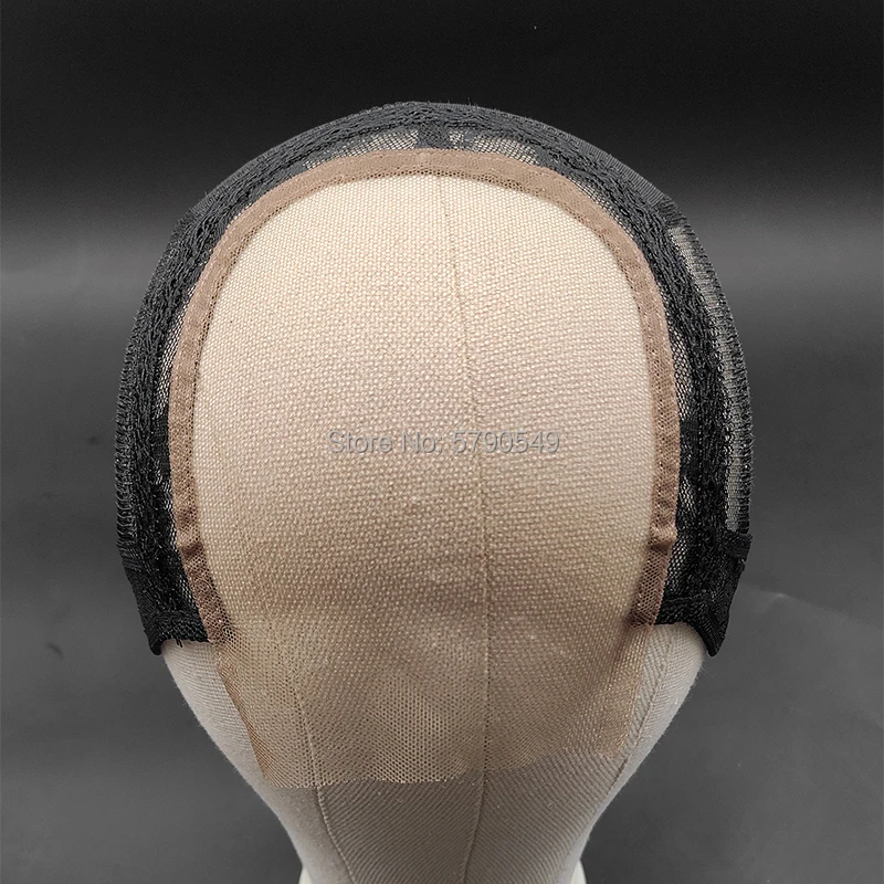 

4X4 Lace-Closure-Wig-Caps Adjustable Lace Wig Caps Chinese-swiss-lace-wig-caps for making closure wigs