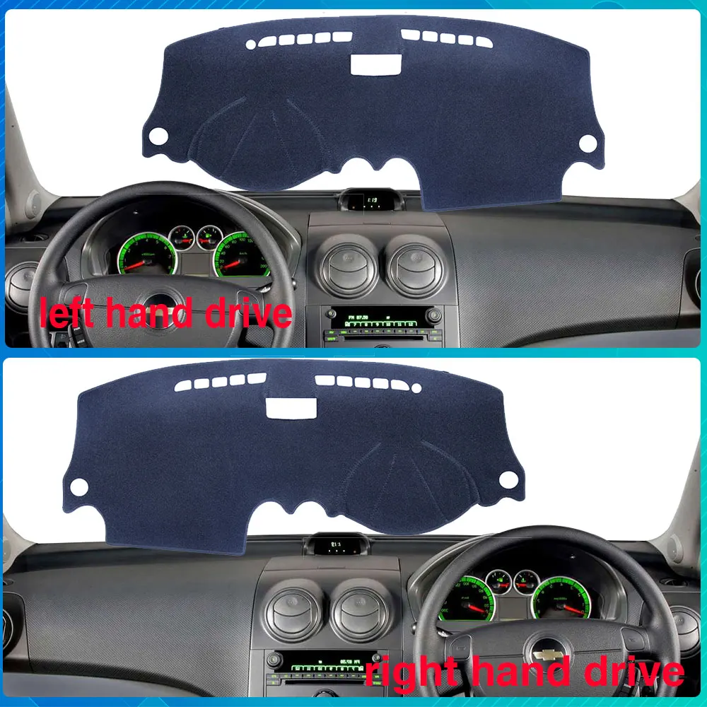 Dashboard Cover Protective Avoid Light Carpet for Chevrolet Aveo Kalos Lova Gentra Pontiac G3 2002~2011 Sunshade Car Accessories