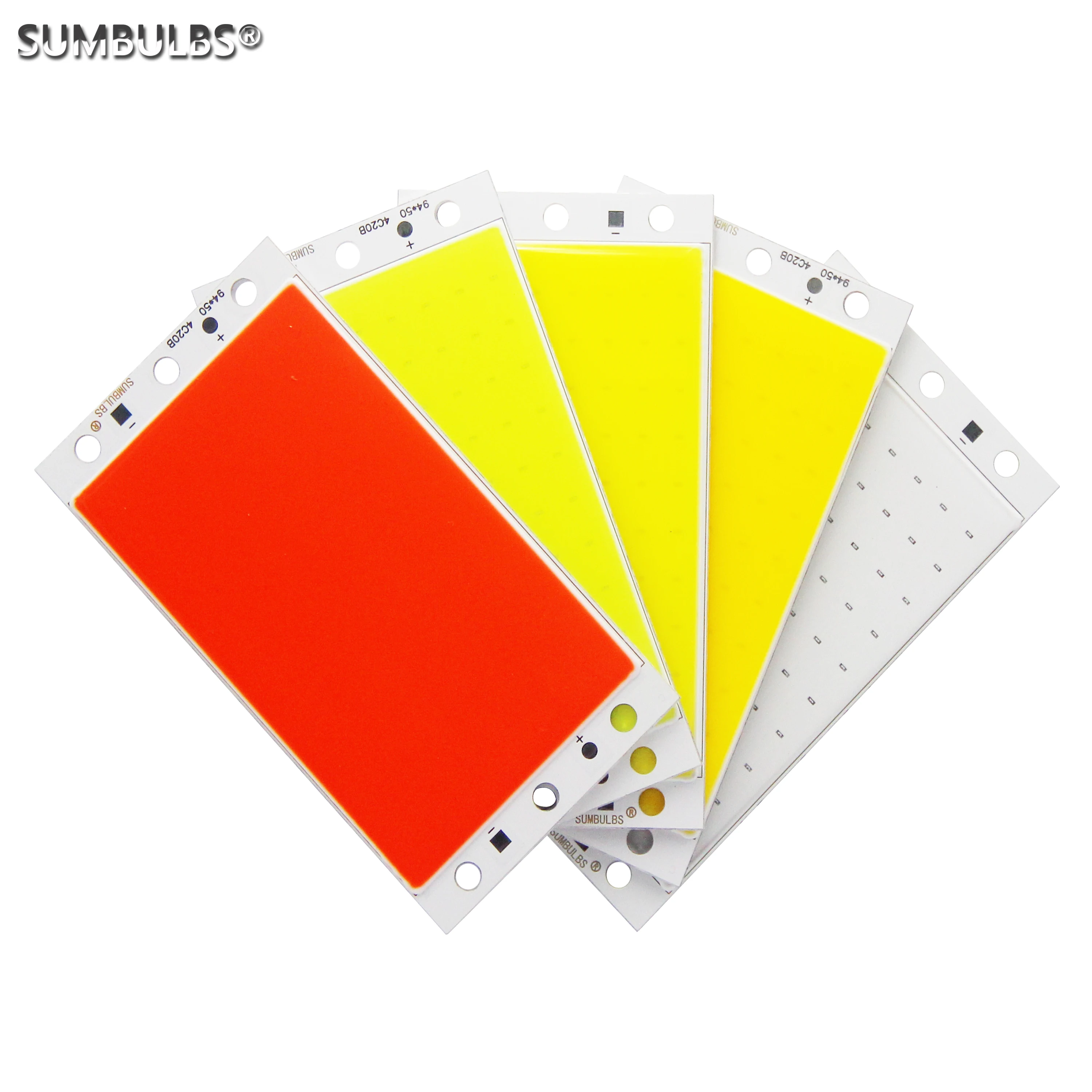 DC 12V All Size COB LED Strip Panel Light 2W-300W Module Bar Bulb for DIY Night Stage Effect Lamp