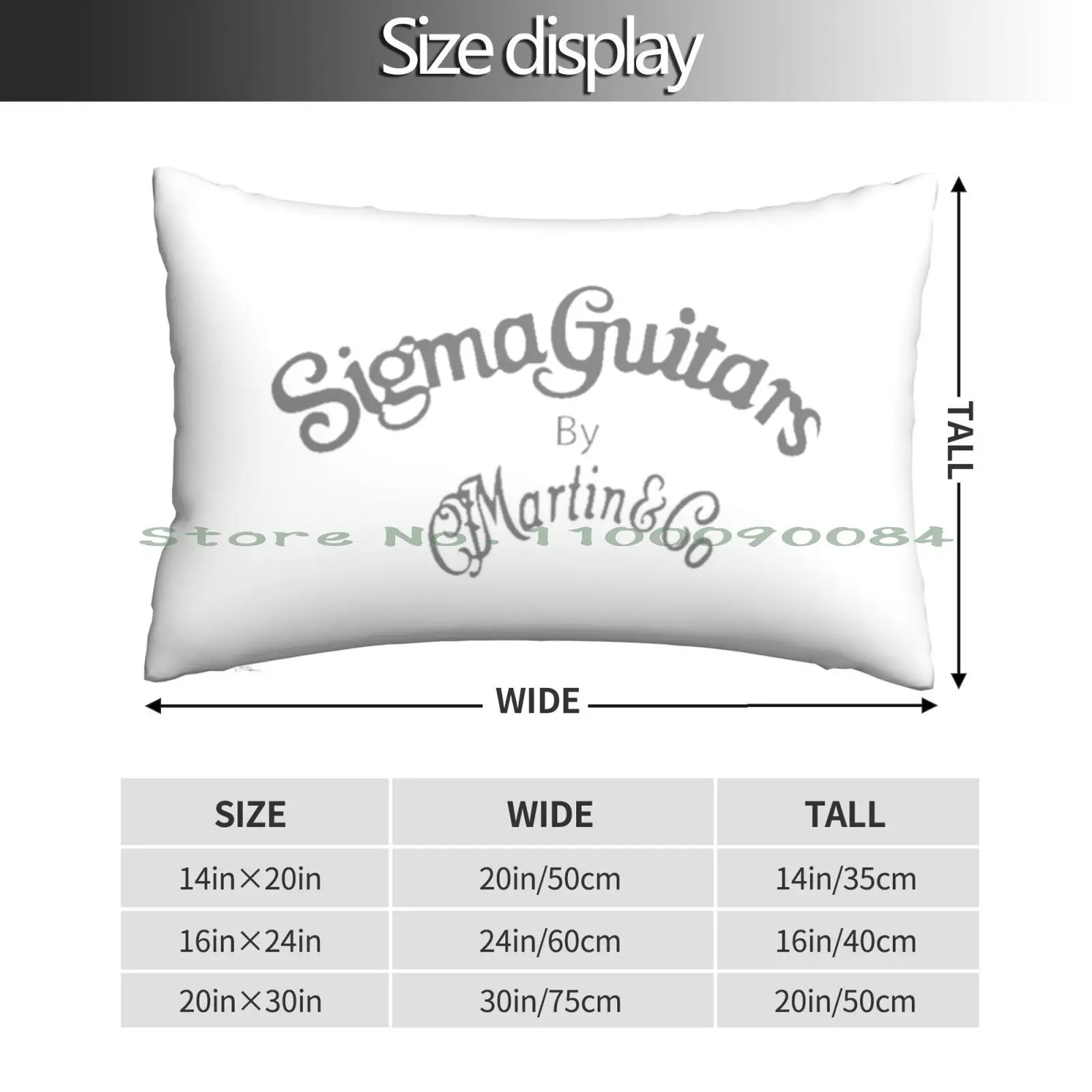 Best Selling-Sigma Guitars By Pillow Case 20x30 50*75 Sofa Bedroom Binance Usd Logo Busd Logo Crypto Binance Usd Crypto Busd