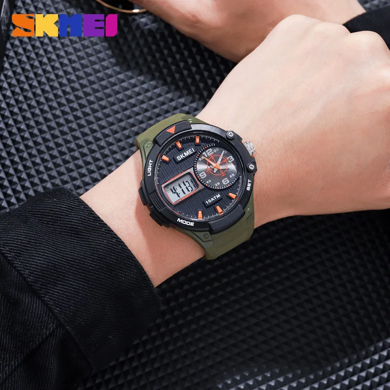 SKMEI Digital  Watches Mens 2021 New Fashion Original Business Sport Led Week Display Water Resistant Alarm Wristwatches Gift