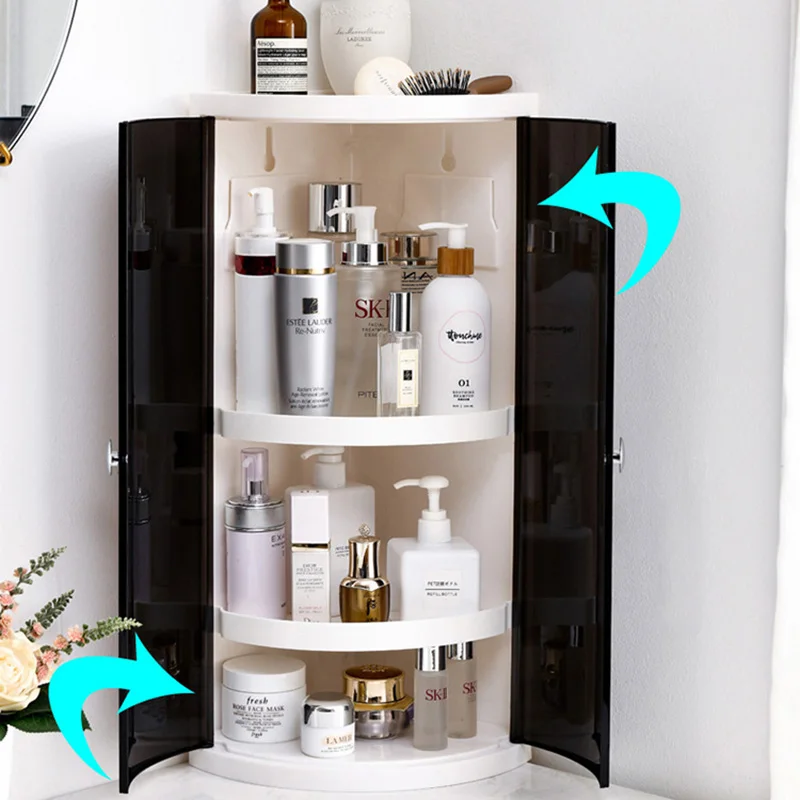 Fashion Pop Bathroom Shelf Large Capacity Saving Space Storage Rack Shampoo Cosmetic Organizer Holder Home Bathroom Accessories