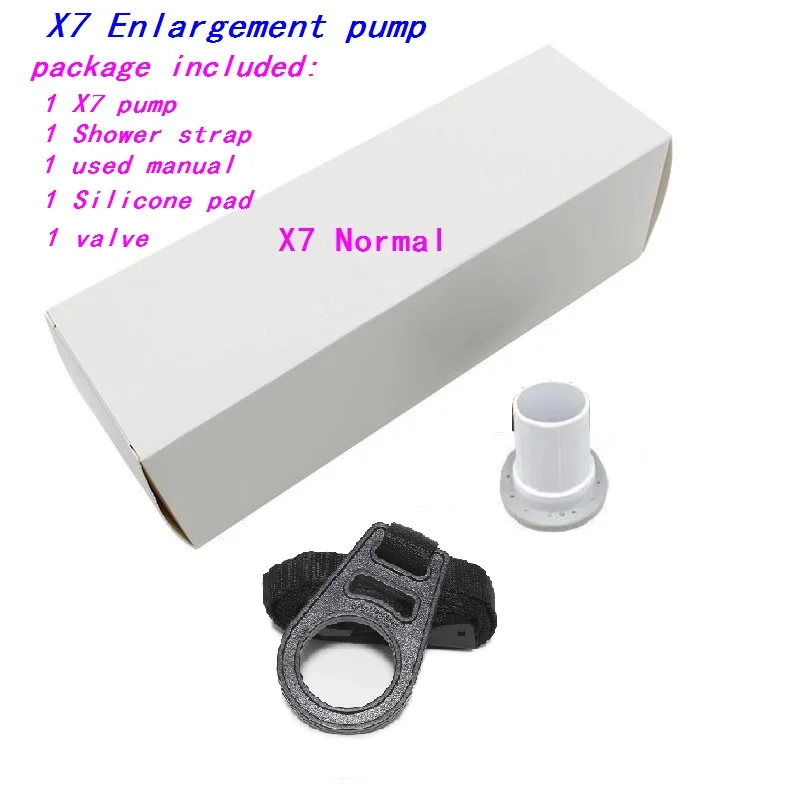 X7 normal version Enlargement pump Water Spa pump Pe-Nis Enlargment increasing Vacuum Water pump With Shower Strap