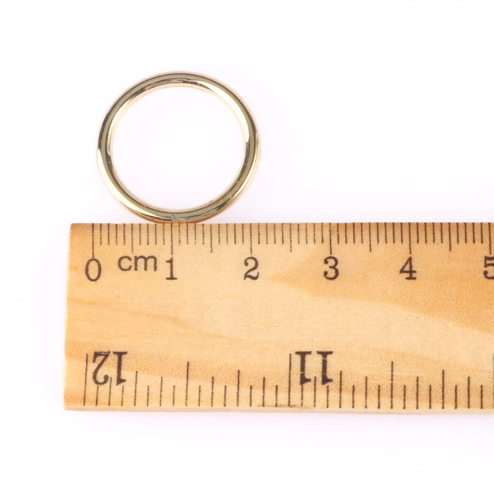 100pcs/lot 18mm CCB Closed Jump Rings Round Circle Loop Rings Supplies for Jewelry Making Handmade DIY Accessories Connectors