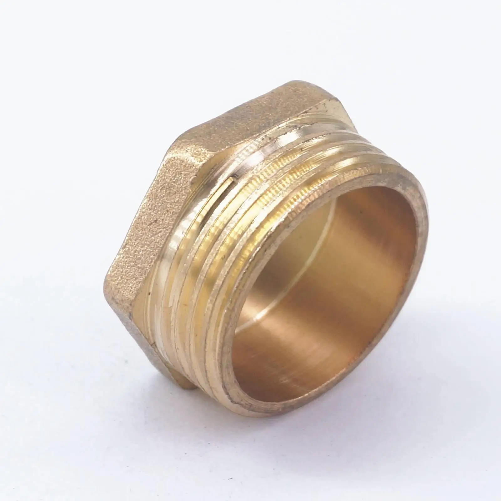 

3/4" 1" 1-1/4" 1-1/2" 2" BSPP Male Brass Countersunk Plug Hex Socket End Cap Pipe Stopper