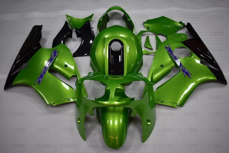 Fairing Kits for Kawasaki Zx12r 01 Zx 12r Plastic Fairings 2000 Zx-12r Fairing Kits 2000 - 2001 Green Black