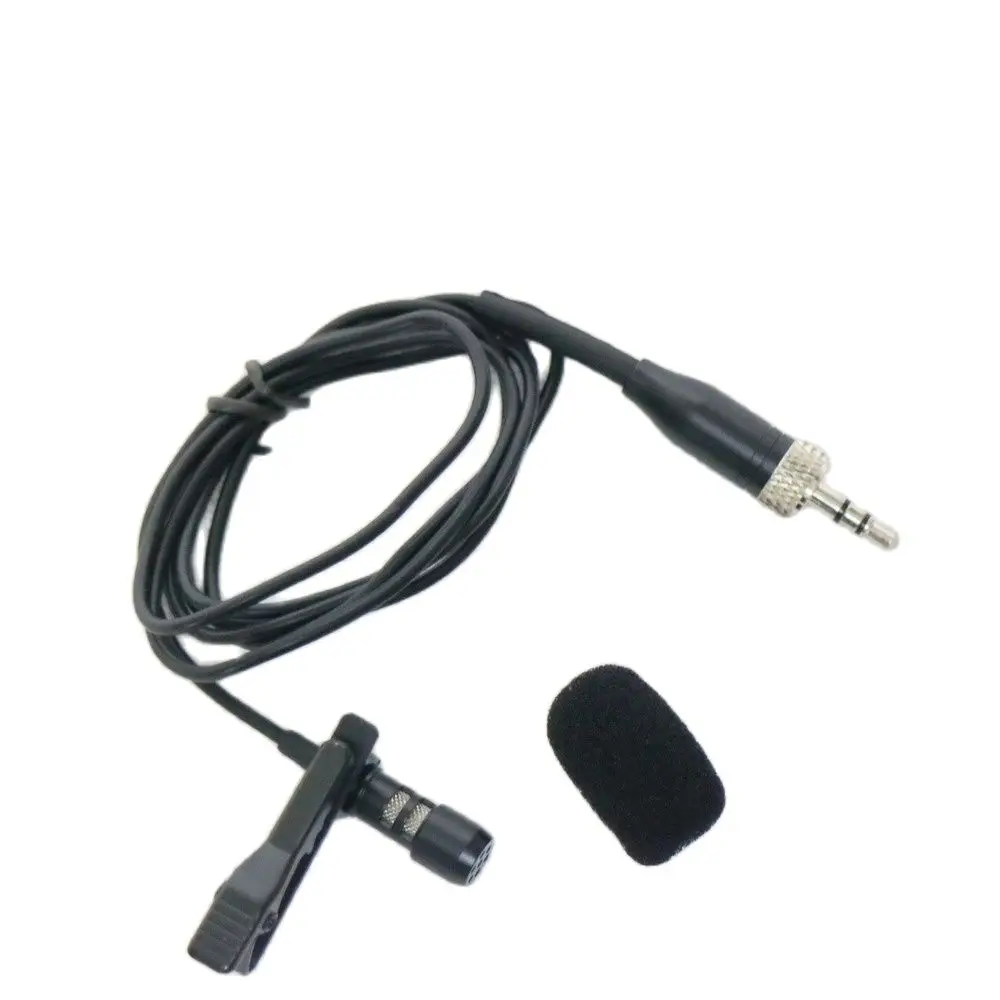 

Hot Sell Tie Clip On Lavalier Microphone for Sennheiser Wireless Cardioid Microphones Core System 3.5mm Lock Free Shipping