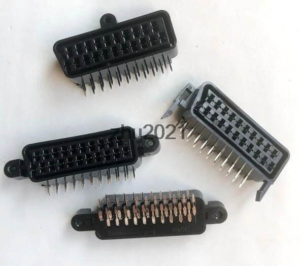 5 Pieces 21 Pins Right Angle Type Scart Socket Connector