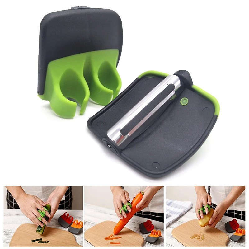 Creative Fruit Peeler Double Finger Blade Slicer Grater Vegetable Parer Cutter Cucumber Potato Tomato Zester Kitchen Tools