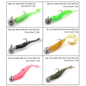 JYJ 1G 2G 3G 4G 5G 10G 20G 22G 25G 28G Hanging Griff Kopffischerei Hochkopf Gabarit 8 Hauptverkäufe ANZOIS FISHING - №5