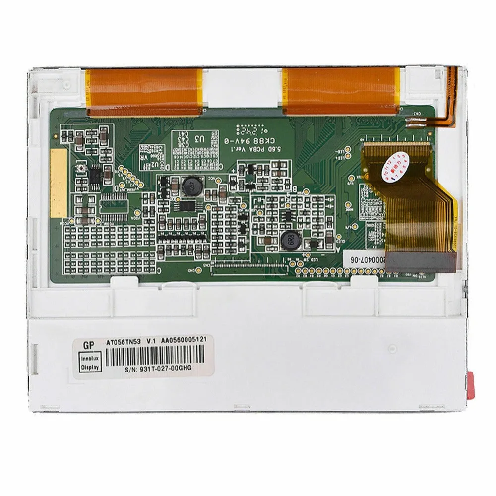 Imagem -02 - Polegadas para Autoboss V30 Display Lcd At056tn53 At056tn53 V.1 Lcd Controlador Placa Motorista Hdmi Vga 2av Monitor Painel 5.6